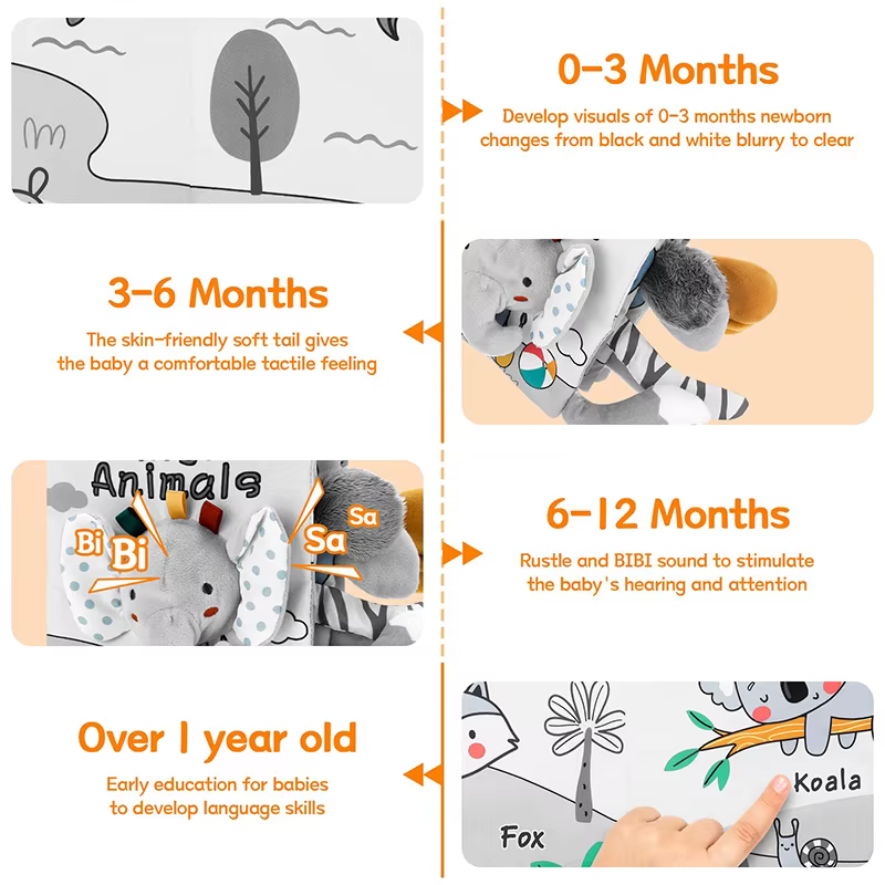 Soft Touch-and-Feel Baby Book — image 4