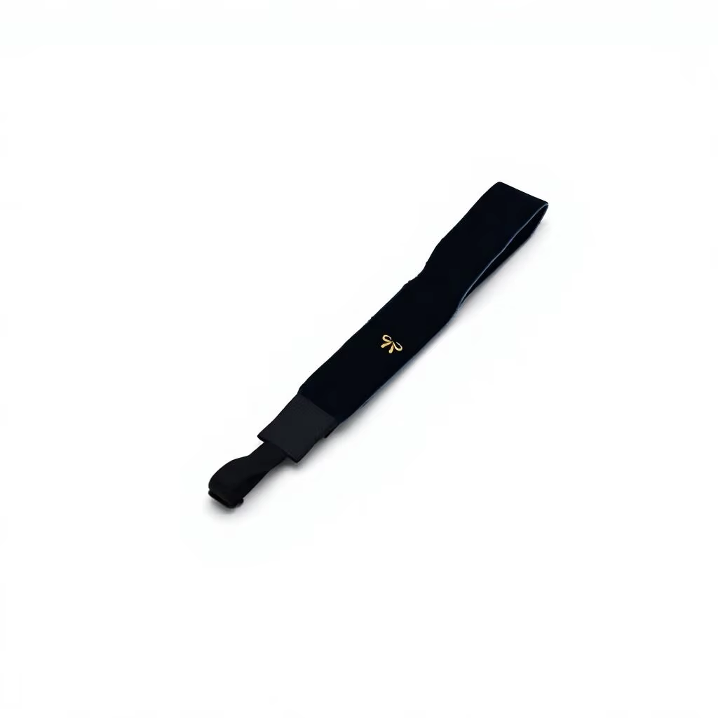 Navy Velvet Bow Hairband – Ali Picks AW26