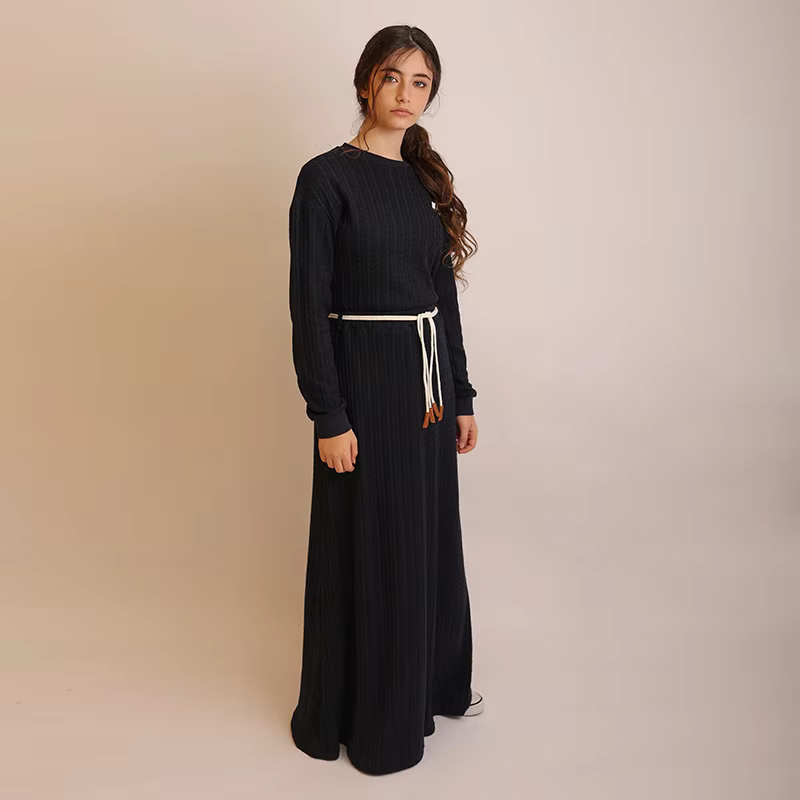 Navy Cable Knit Collection – Teenage Set — image 6