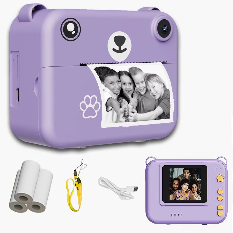 Instant-Print Kids Camera