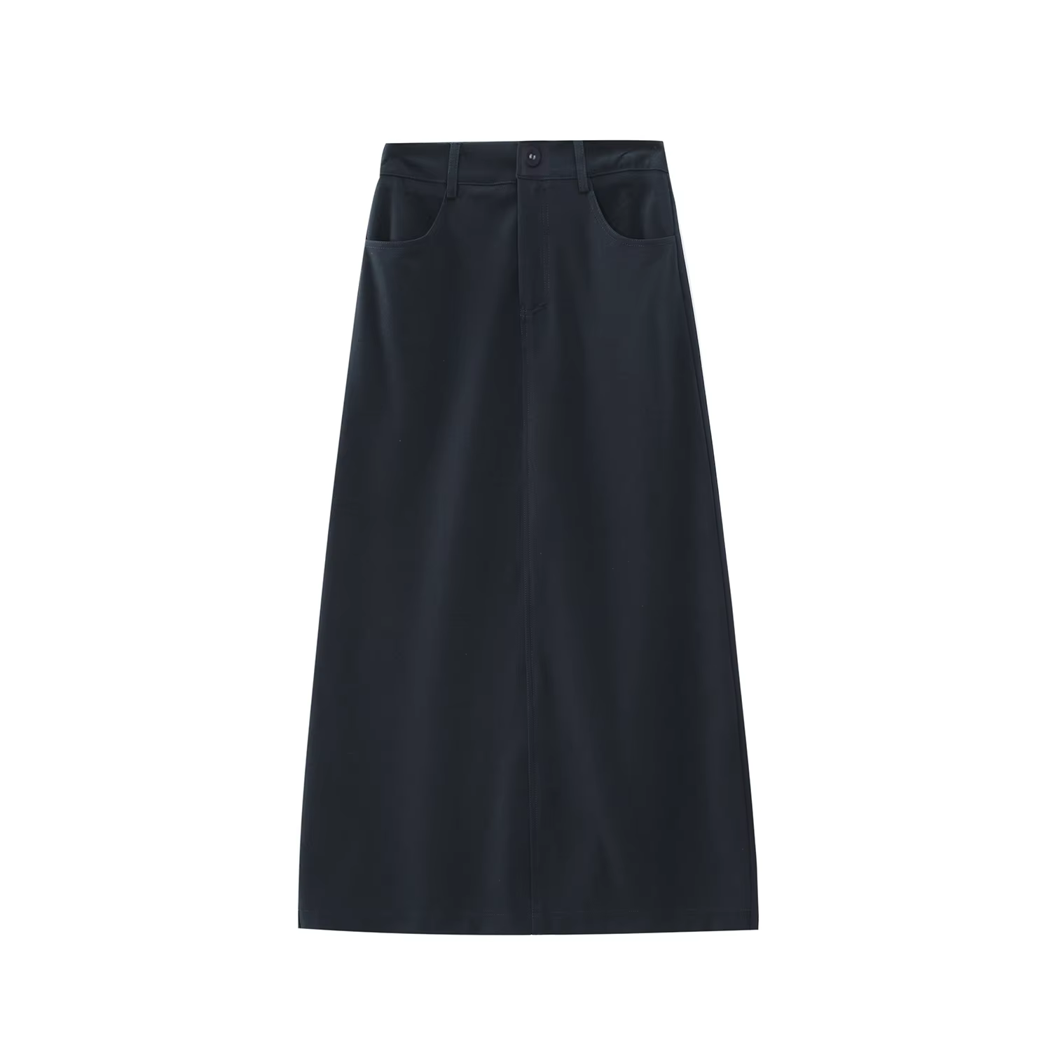 Navy Stretch A-Line Skirt – Ali Picks AW26