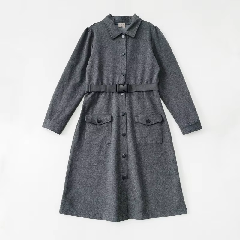 Charcoal Mist Collection big girl dress – Ali Plus AW26