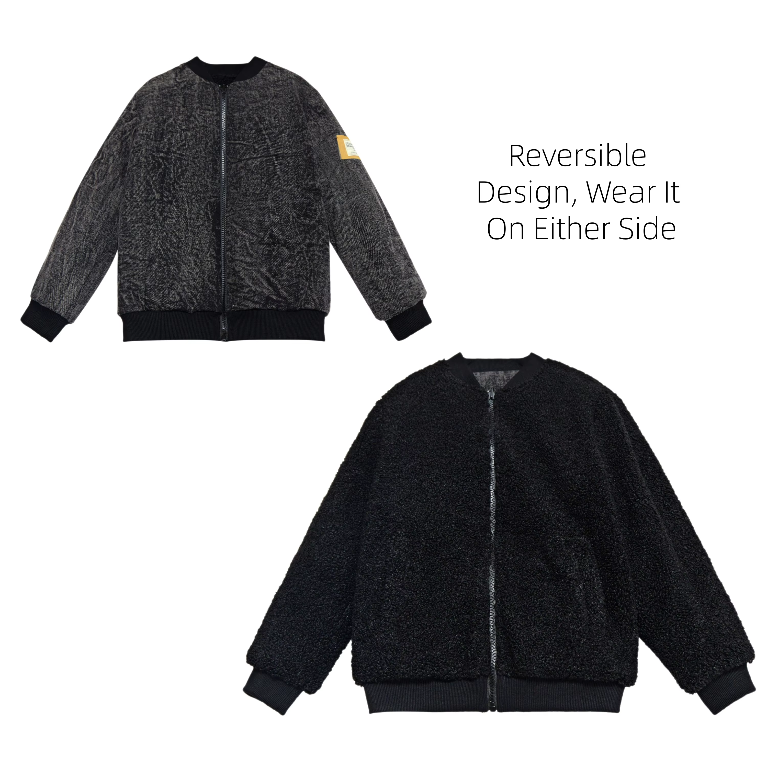 Ali Mali – Double-Sided Unisex Coat – AW26