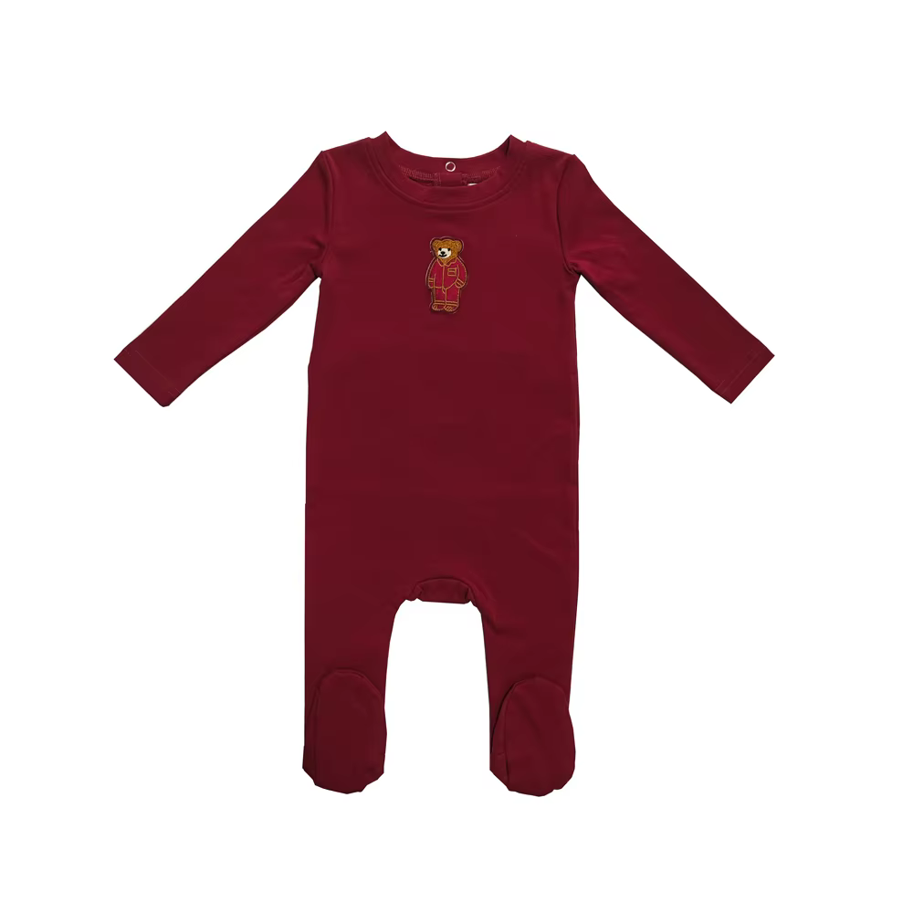 Teddy Loungewear Collection – Girl Red Romper – Ali Specials AW26