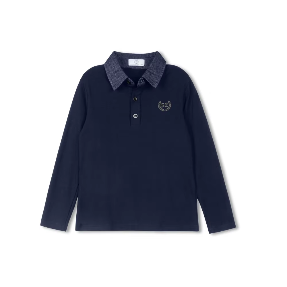 Blue & Black Denim – Blue Modal Polo – Ali Picks AW26