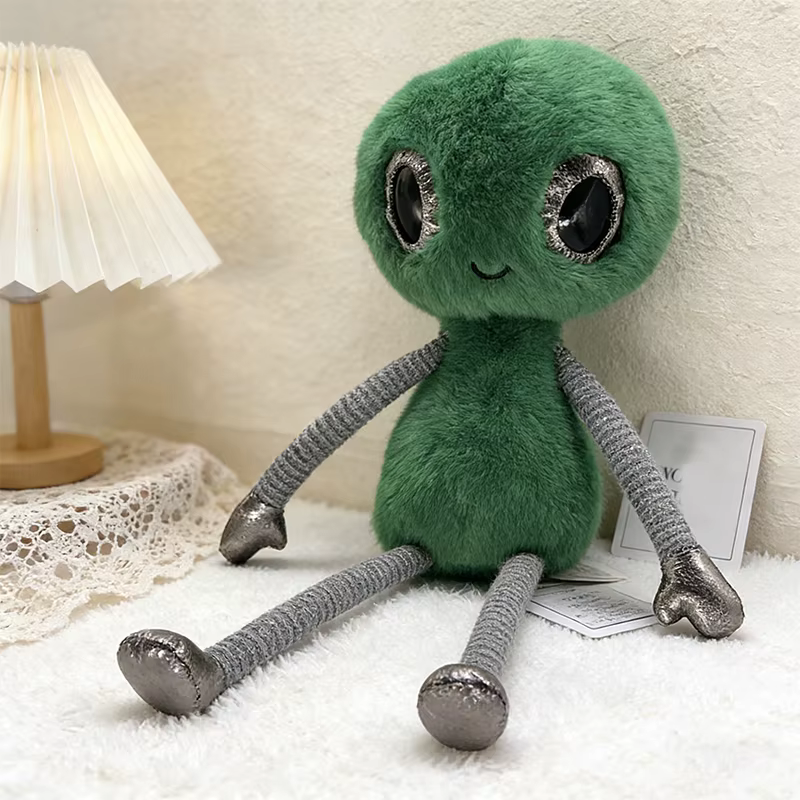 Saucer-Man Plush Character