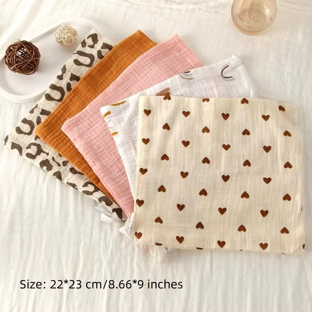 6-Layer Cotton Baby Washcloth Set — image 6