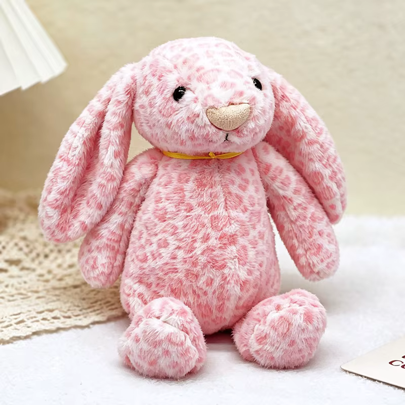 Pink Leopard Plush