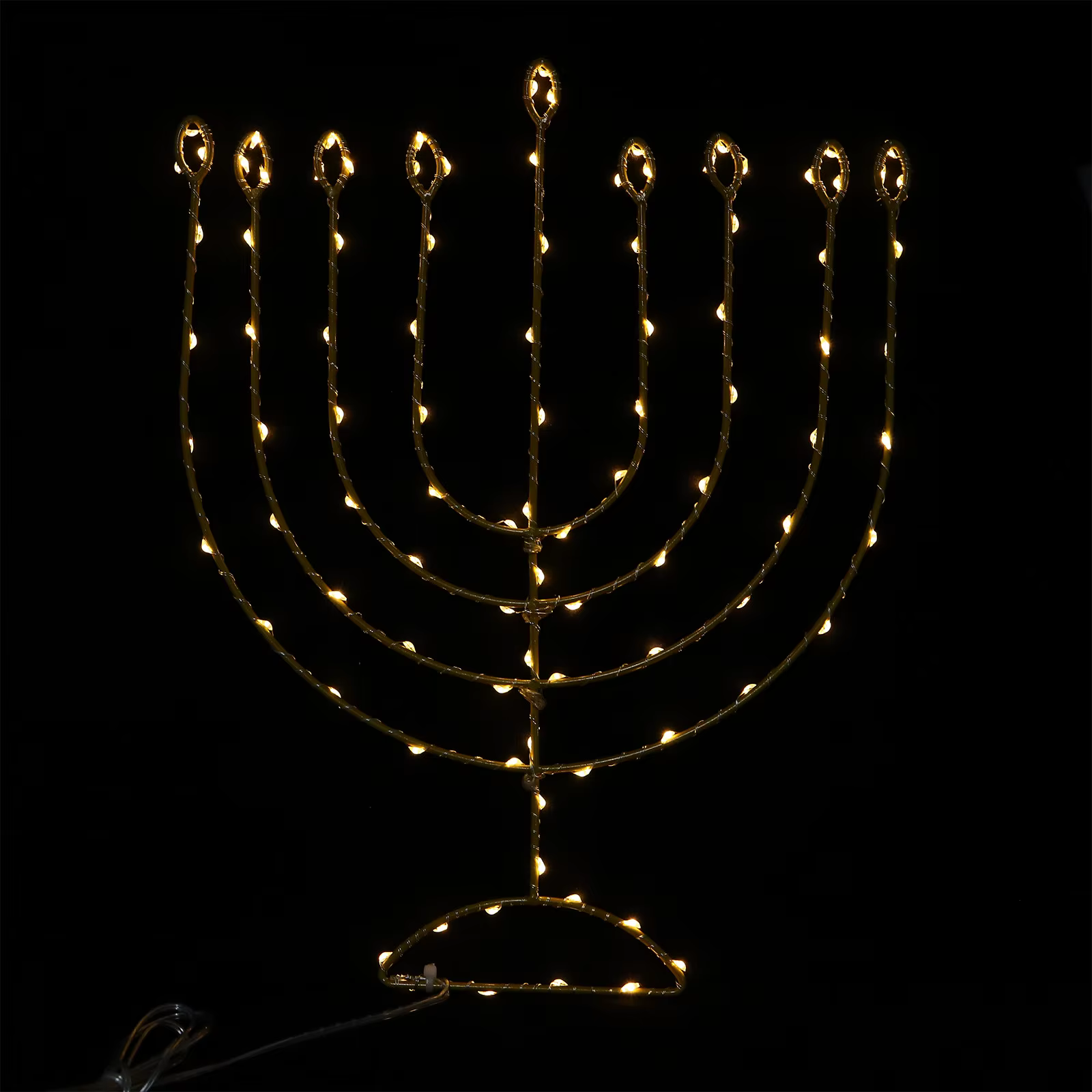 Chanukah Menorah Window Light — image 3