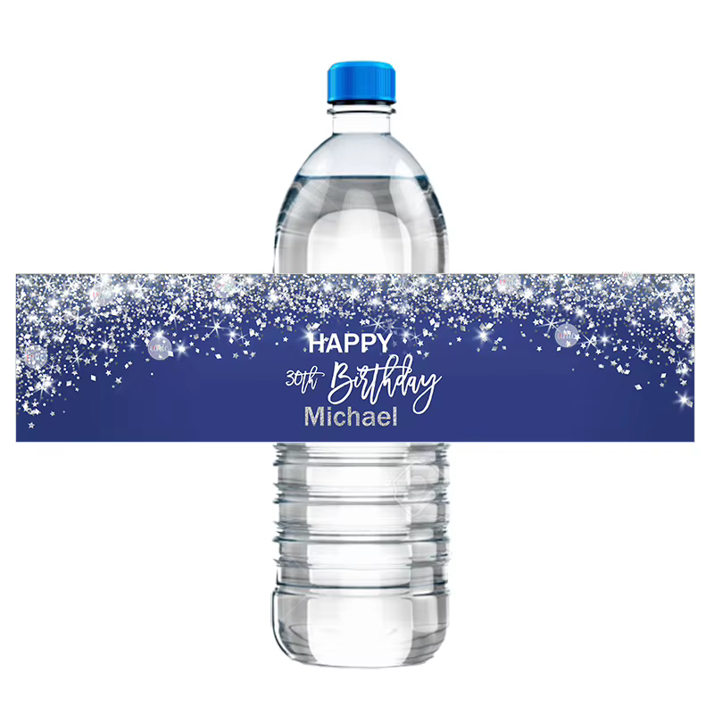 Personalised Gold Bottle Labels — image 7