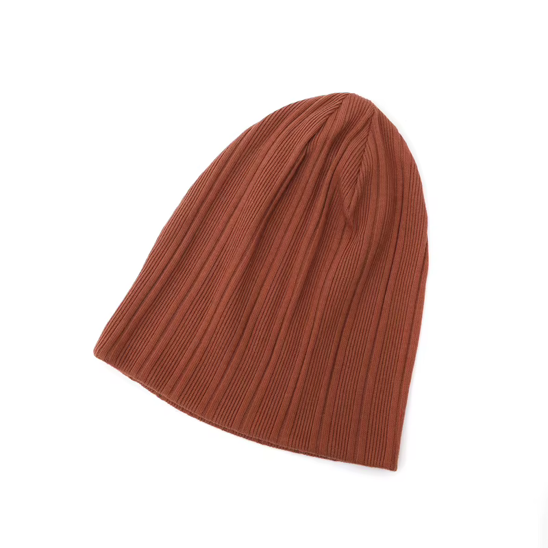 Classic Ribbed Cotton Beanie — image 3