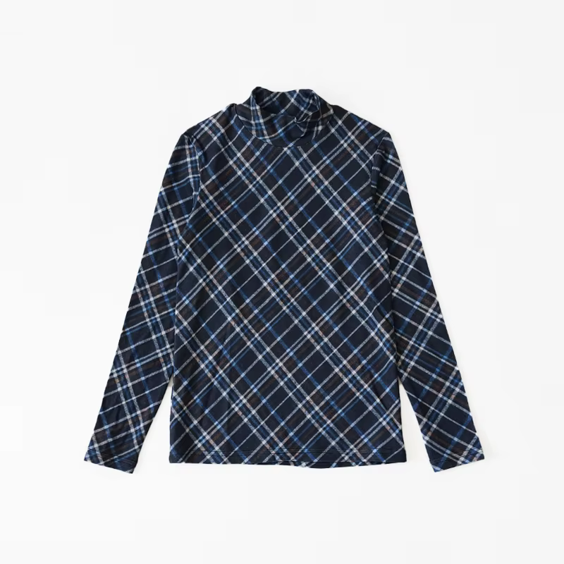 Woodland Plaid Collection girl plaid top – Ali Plus AW26