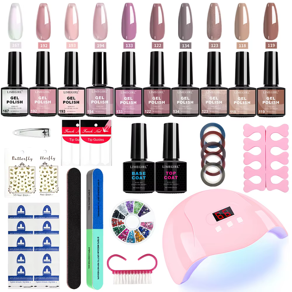 Gel Nail Polish Starter Kit