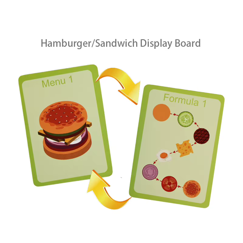 Wooden Play Food – Burger Stack – Burger — image 5