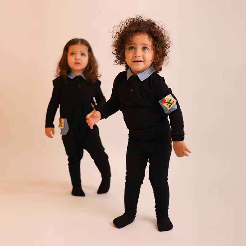 Black Pockets Collection – Boy Shirt — image 2