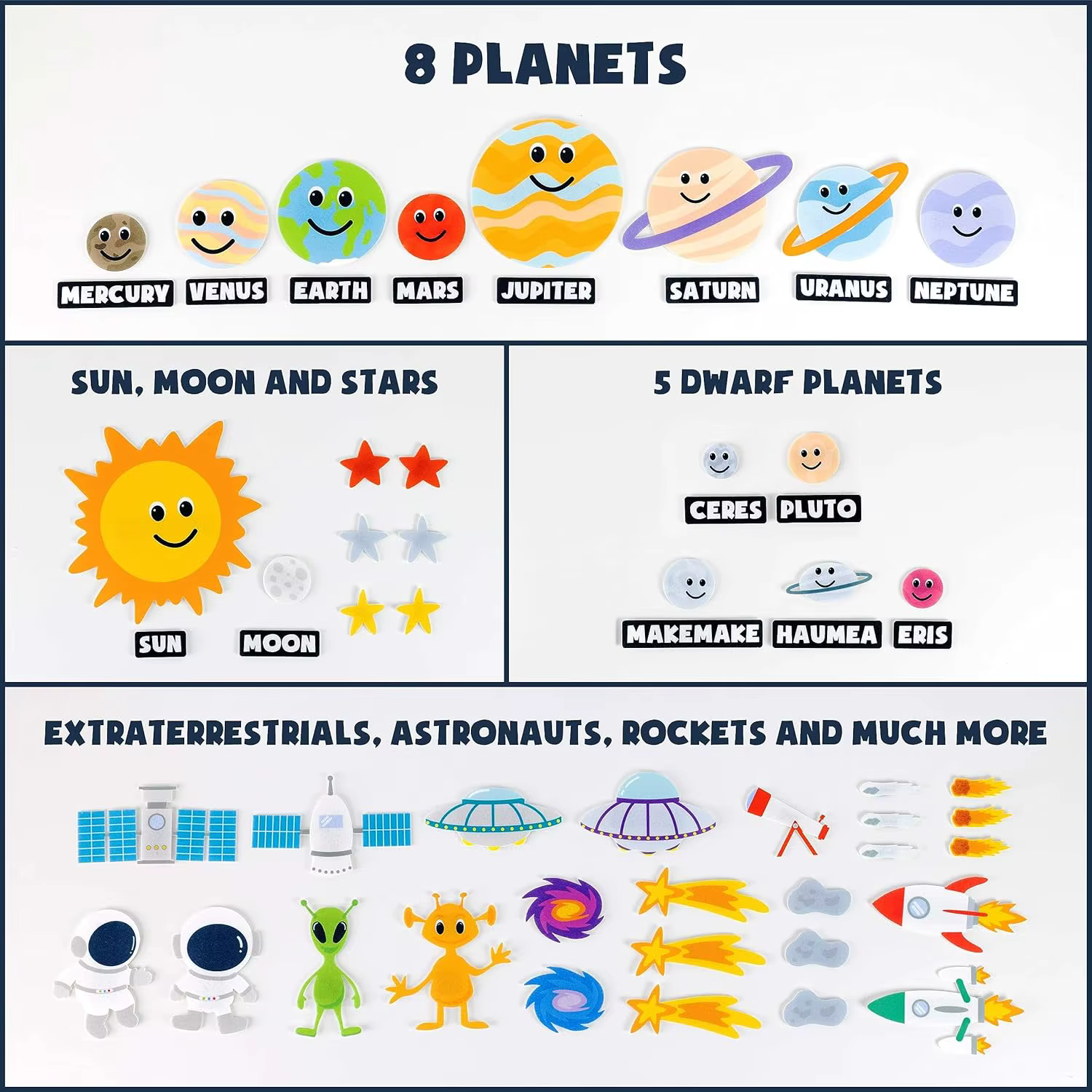 Felt Story Board – Solar system — image 3