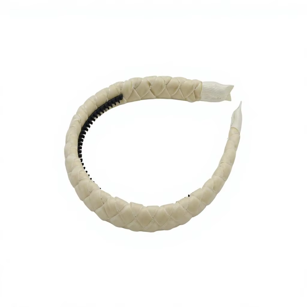 White Velvet Bow Headband – Ali Picks AW26