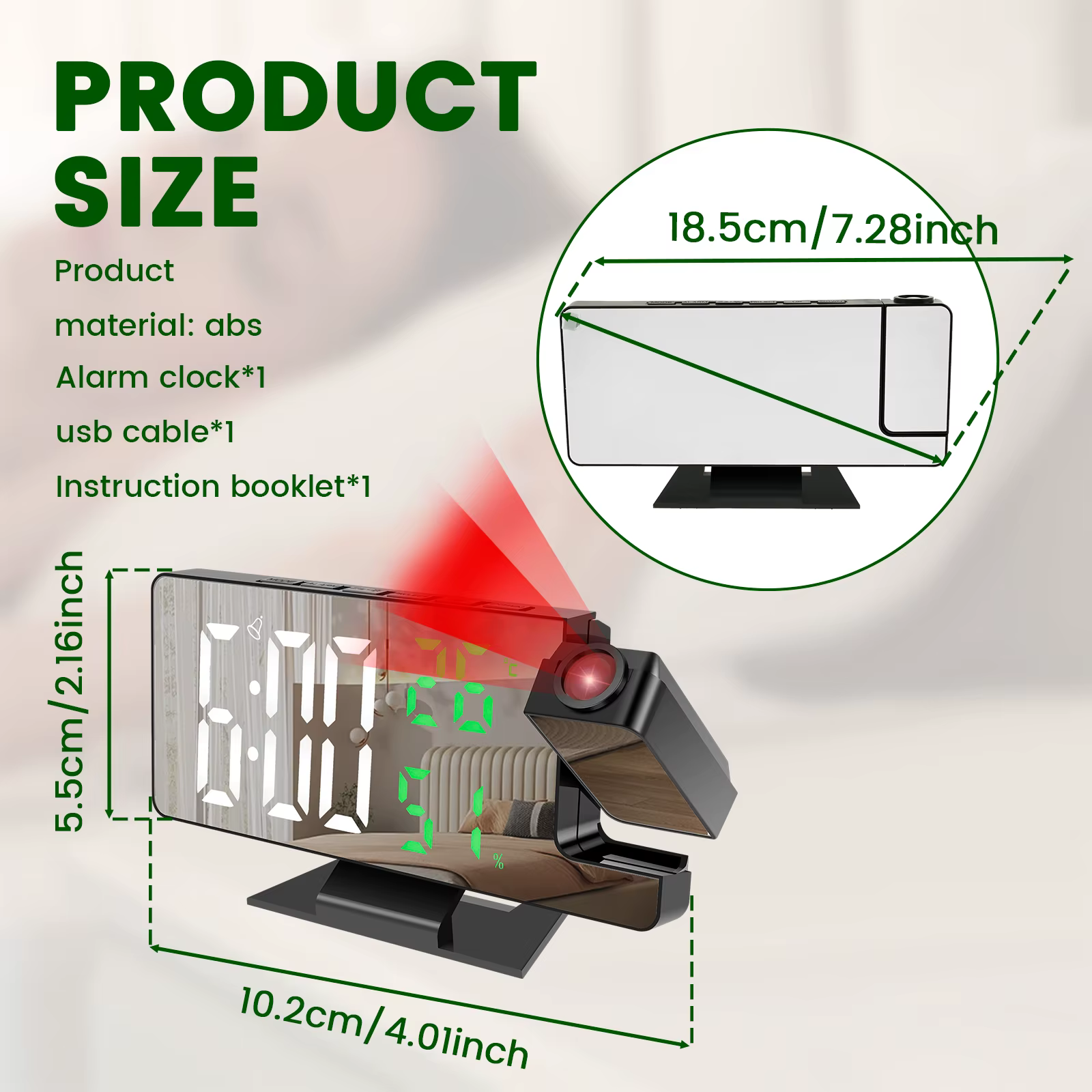 Projection Alarm Clock — image 6