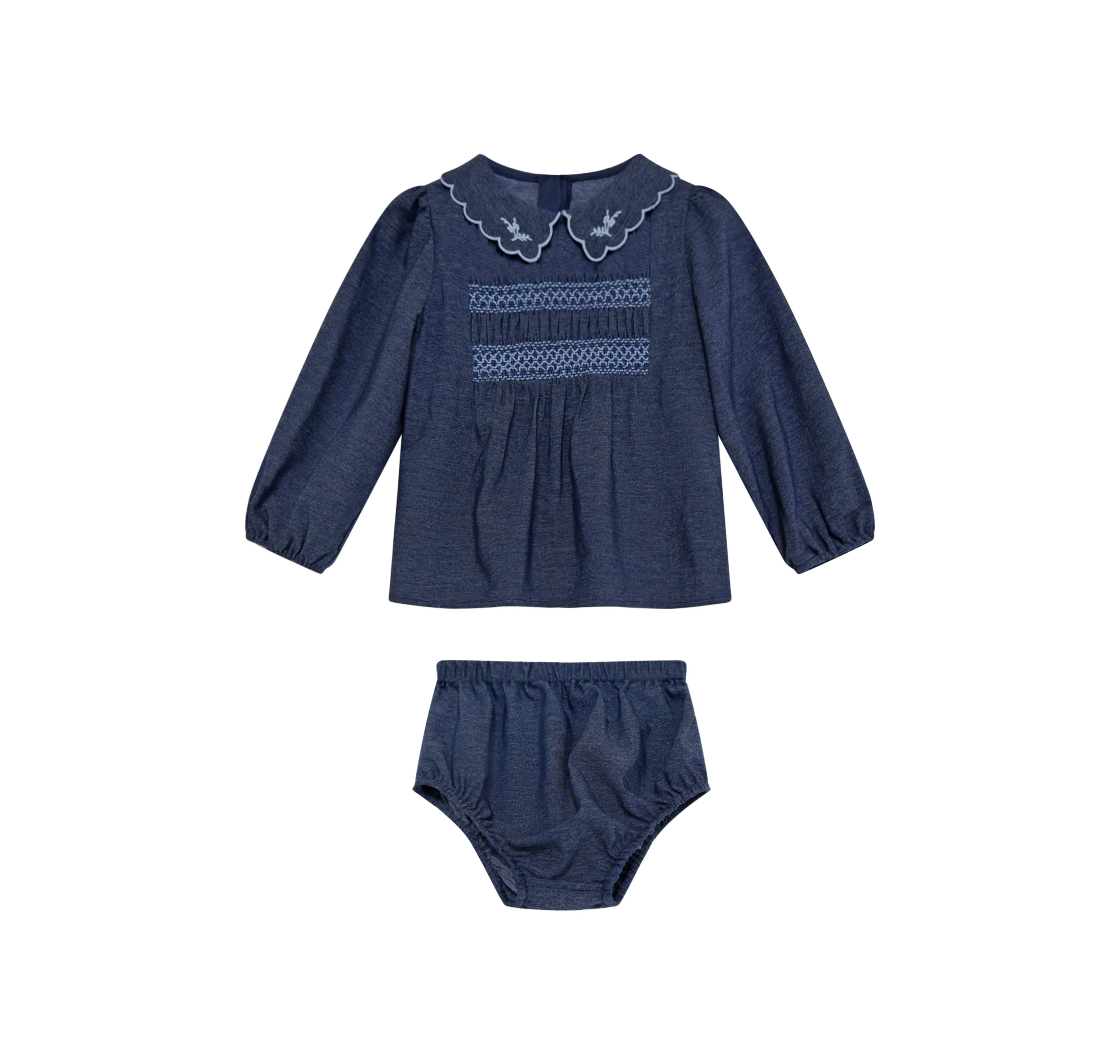 Navy Robe Collection Baby Girl Set – Ali Plus AW26