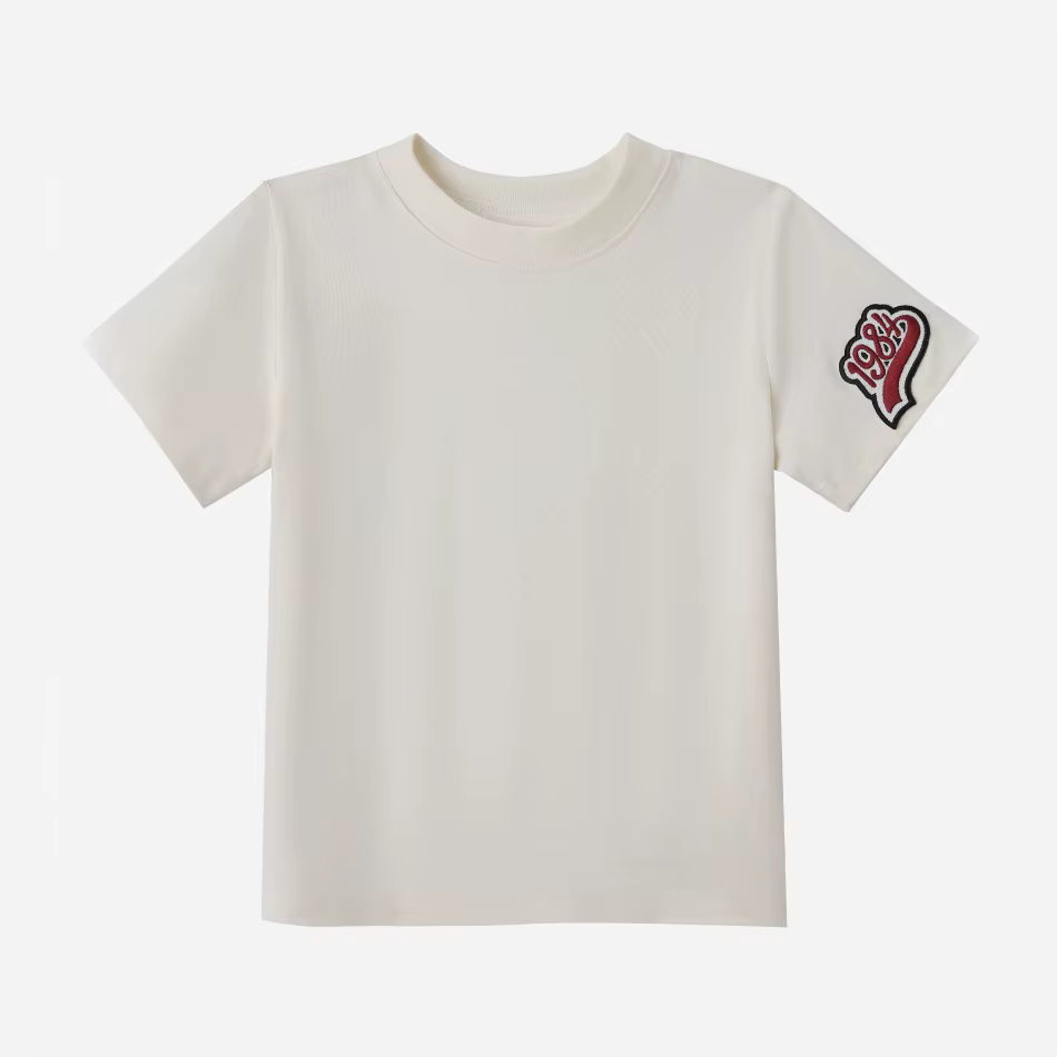 Pinstripe Denim Collection – Girls Tee Short