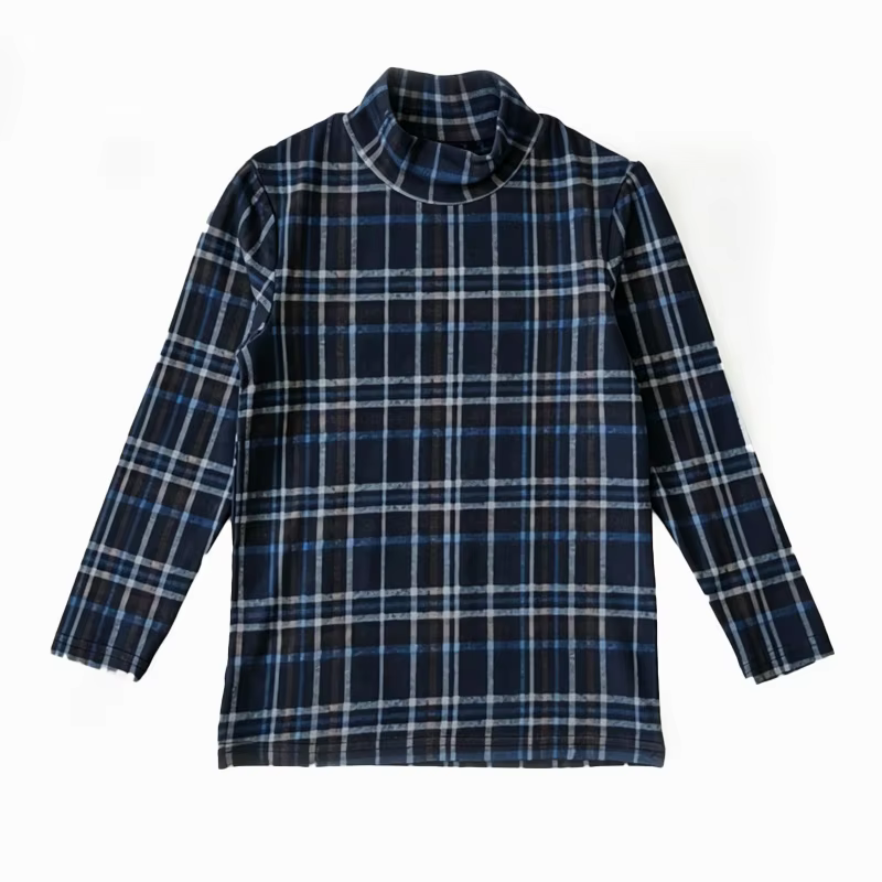 Woodland Plaid Collection boy plaid top – Ali Plus AW26