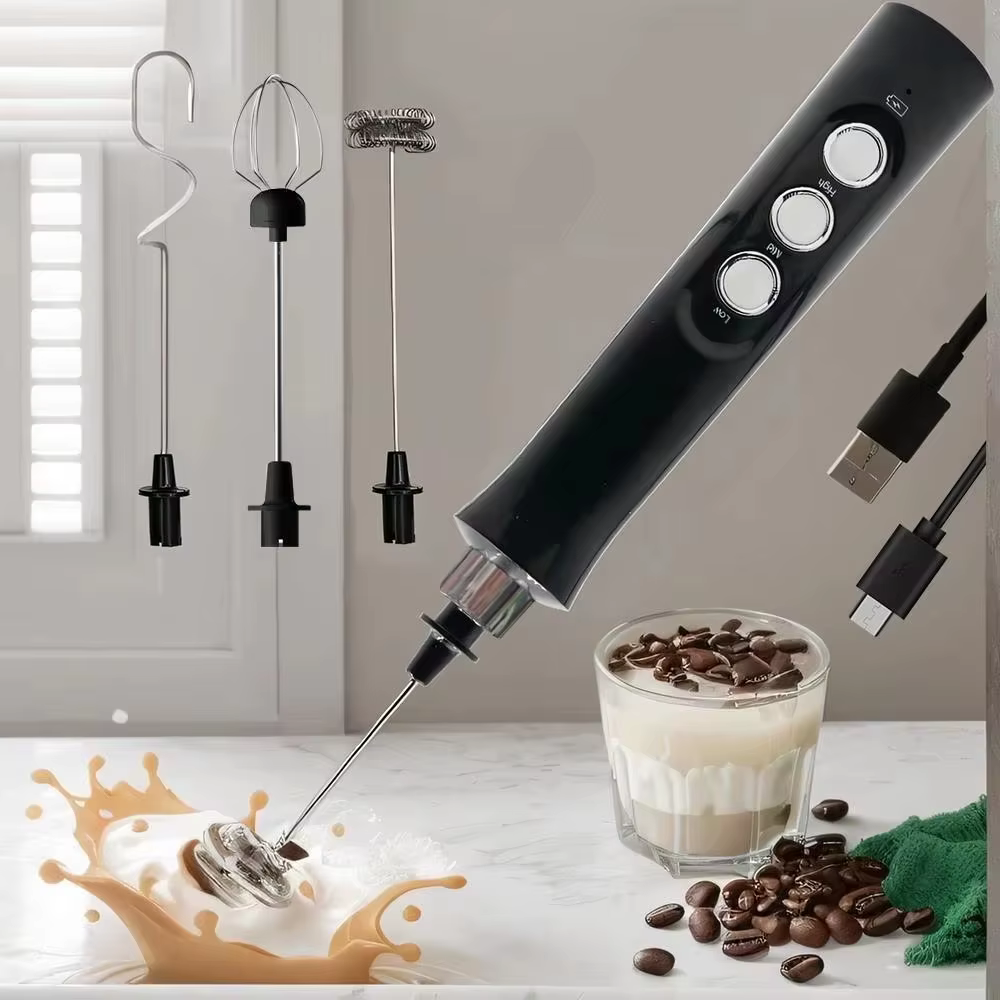 Rechargeable Milk Frother