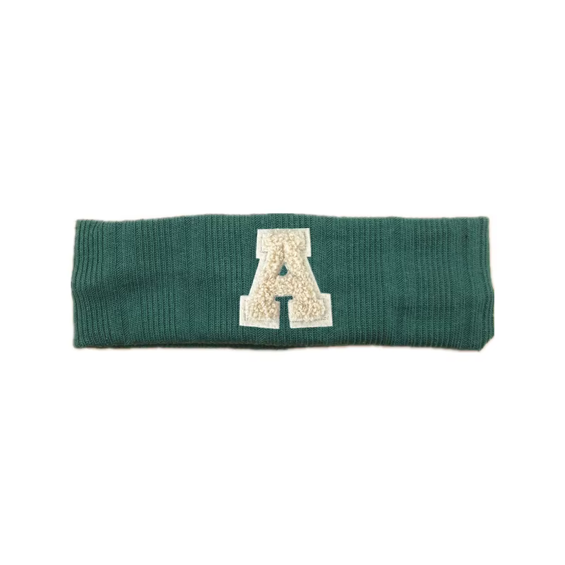 Chenille Letter Patch Headband — image 12
