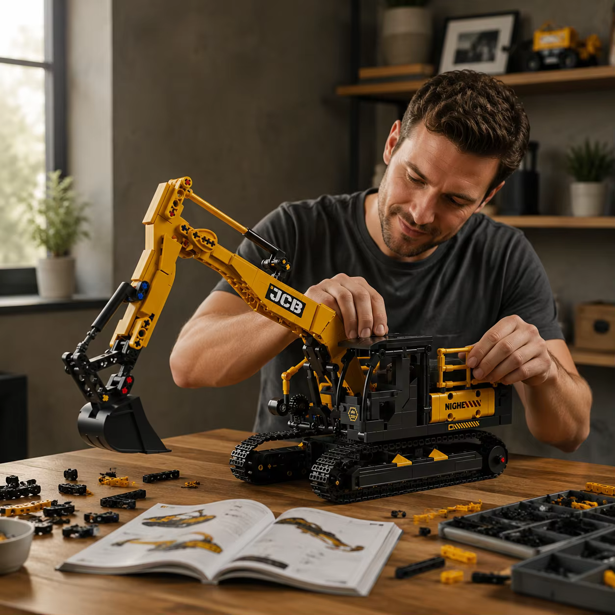 Excavator Technic Set (1022 pcs) — image 6
