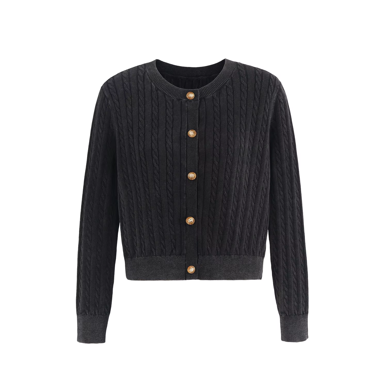Black Cable Cardigan – Ali Picks AW26