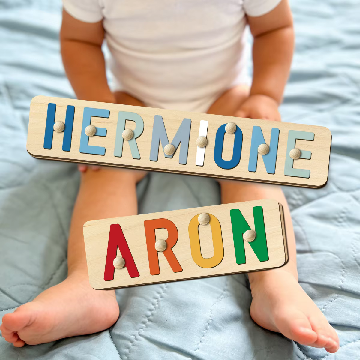Personalised Wooden Name Puzzle — image 4