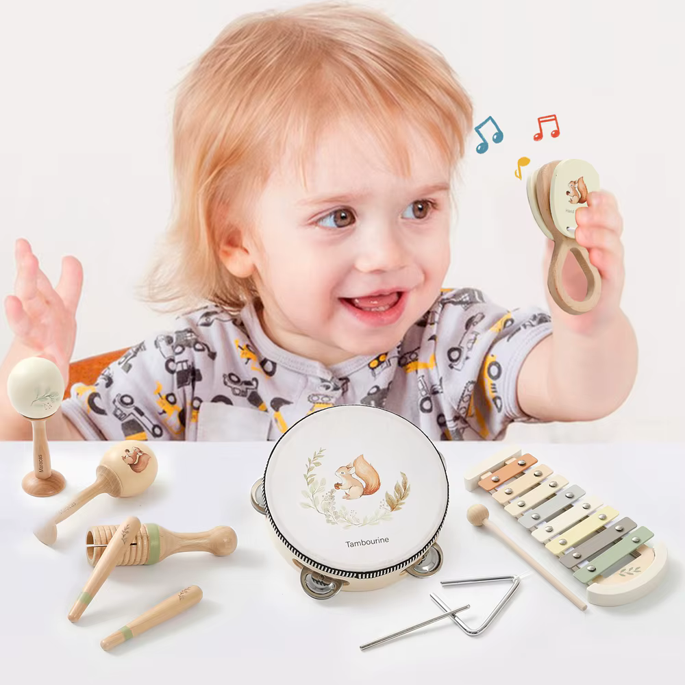 Pastel Wooden Xylophone — image 7