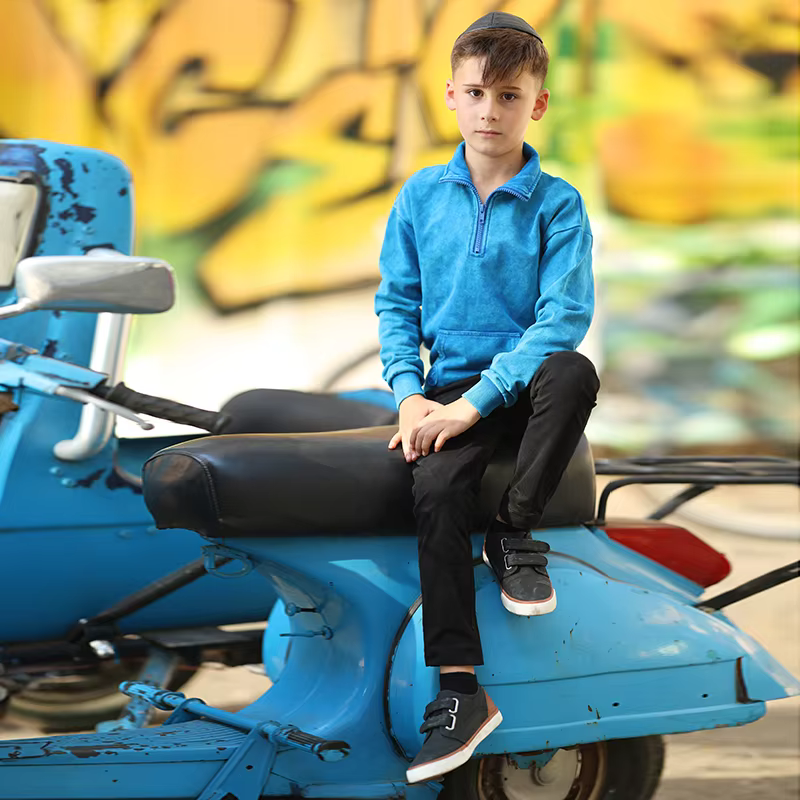 Red & Blue Collection – Boy Sweatshirt — image 4