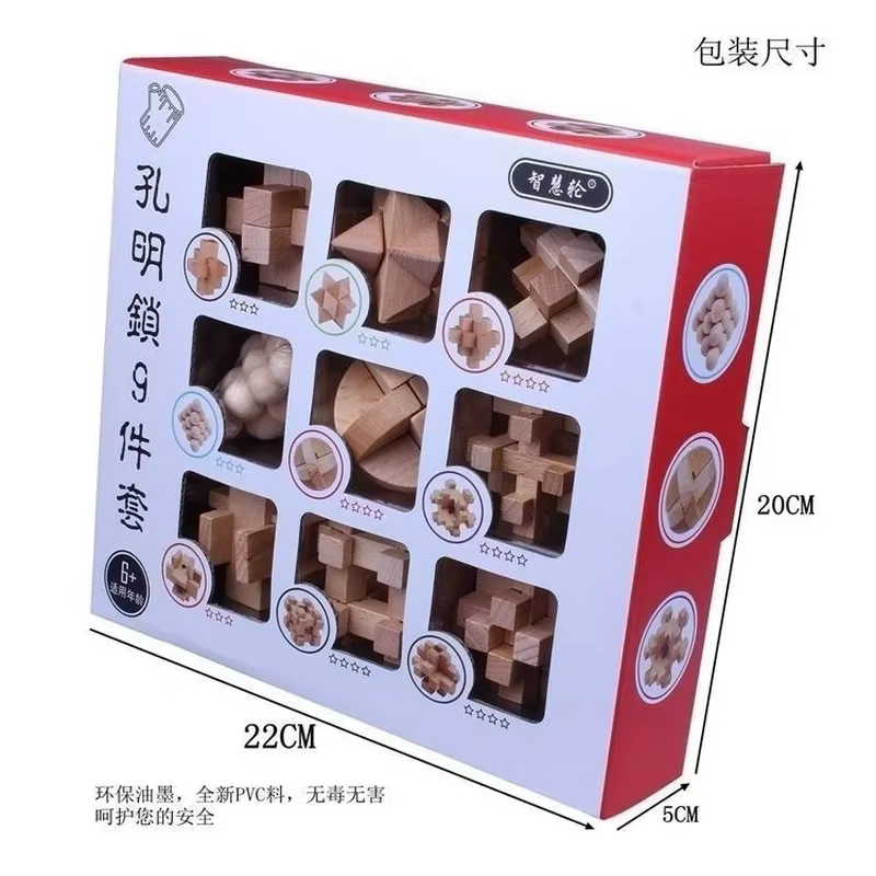 Brain Teaser Puzzle Set (9) — image 2