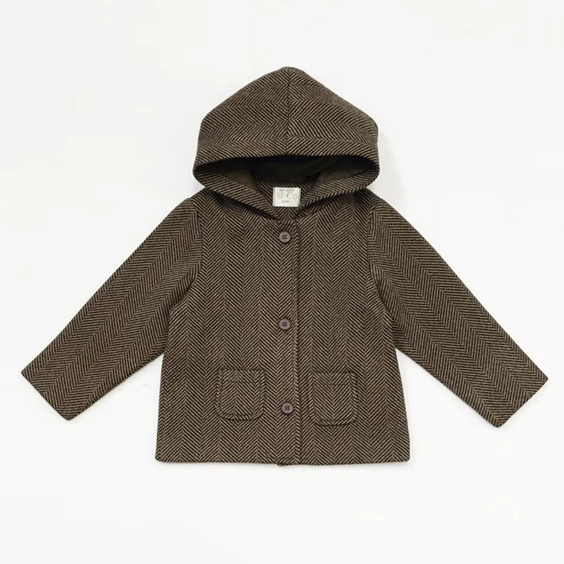 Shabbos Coats – Baby Coat Brown – Ali & Co AW26