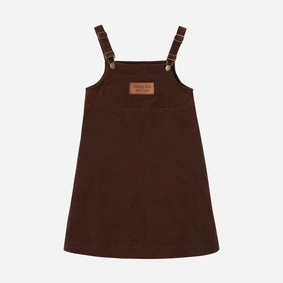 Saddle Collection – Brown Suspender Dress – Ali Specials AW26