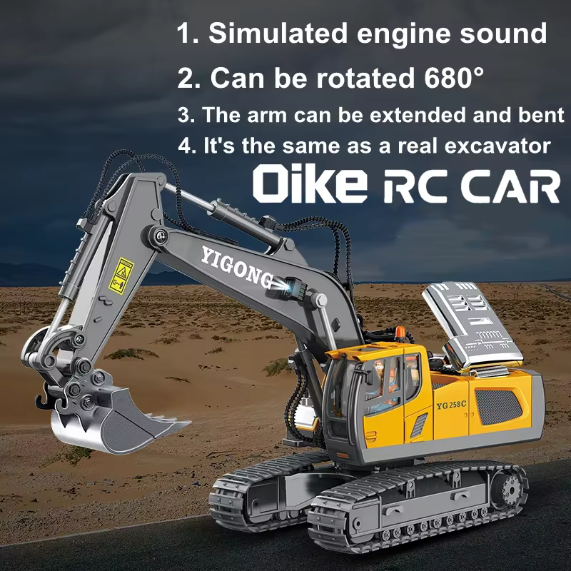 RC Excavator & Dump Truck — image 3
