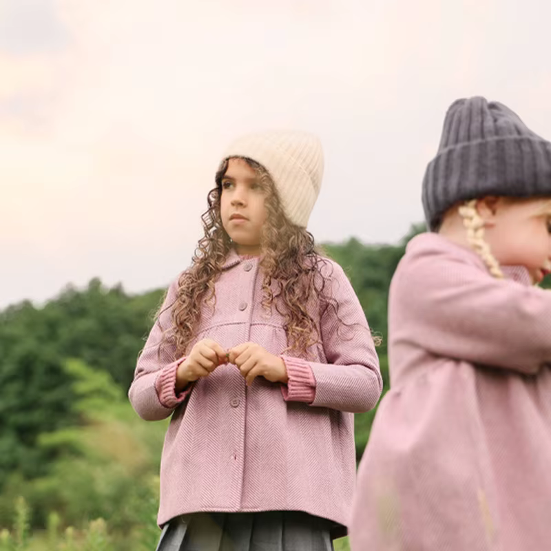 Shabbos Coats – Baby Coat Purple — image 2