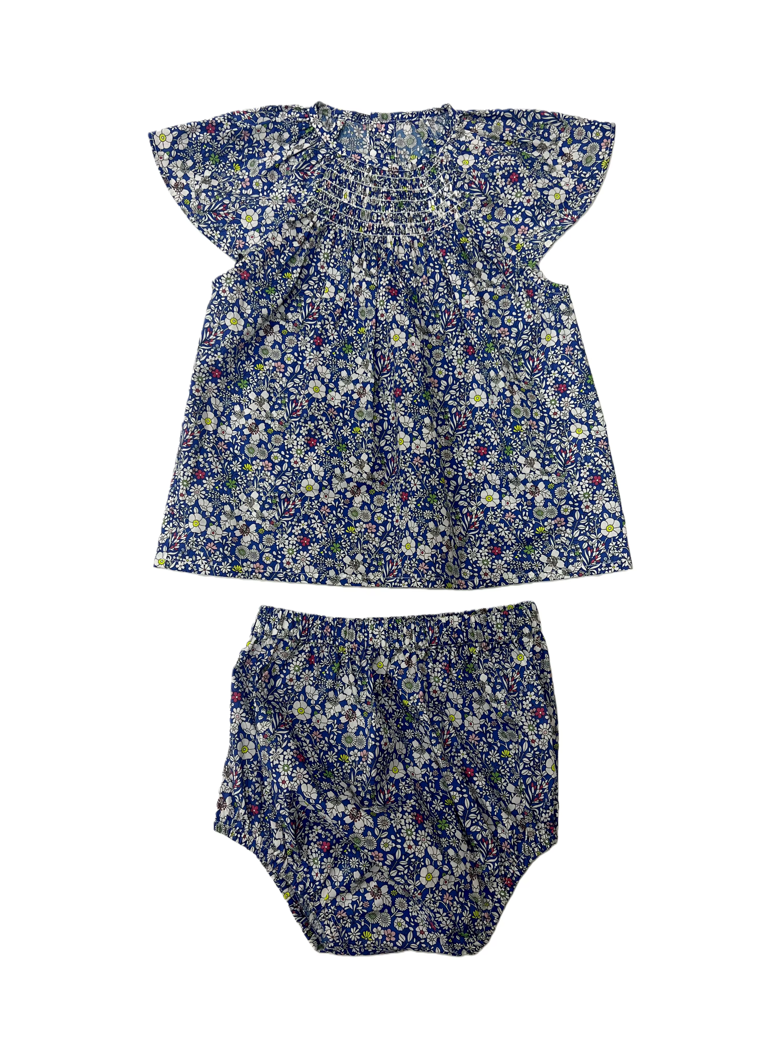 Smocking Floral Collection – Baby Girl Set
