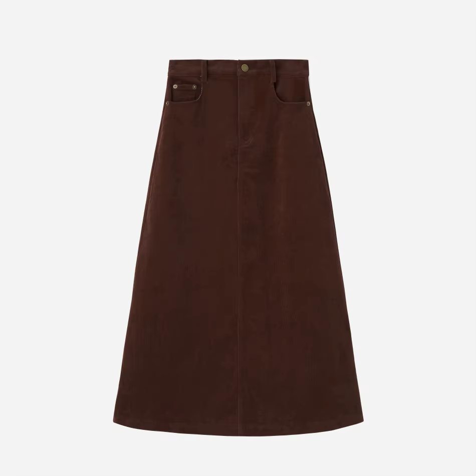 Saddle Collection – Brown Maxi Skirt – Ali Specials AW26