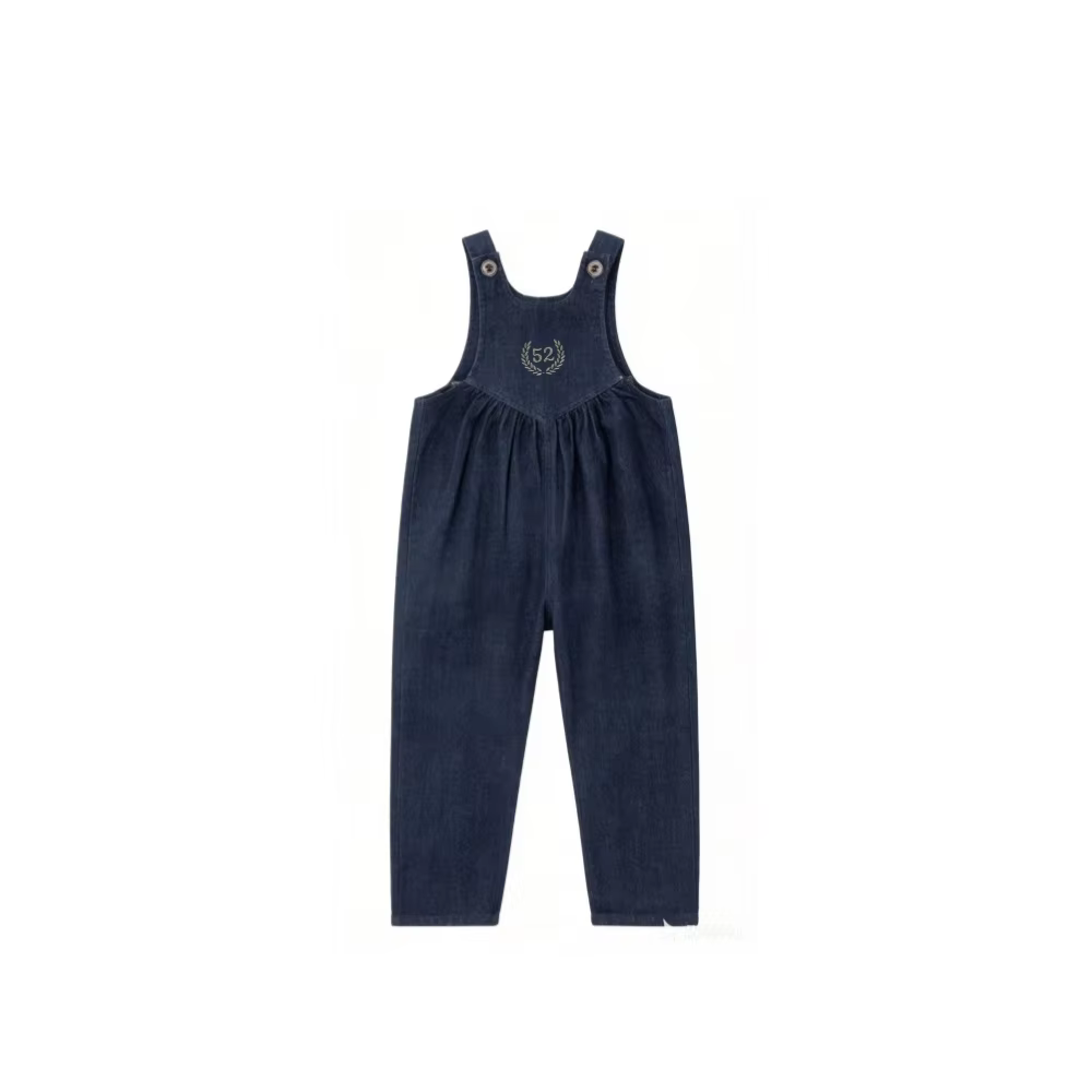 Blue & Black Denim – Blue Baby Denim Overalls – Ali Picks AW26