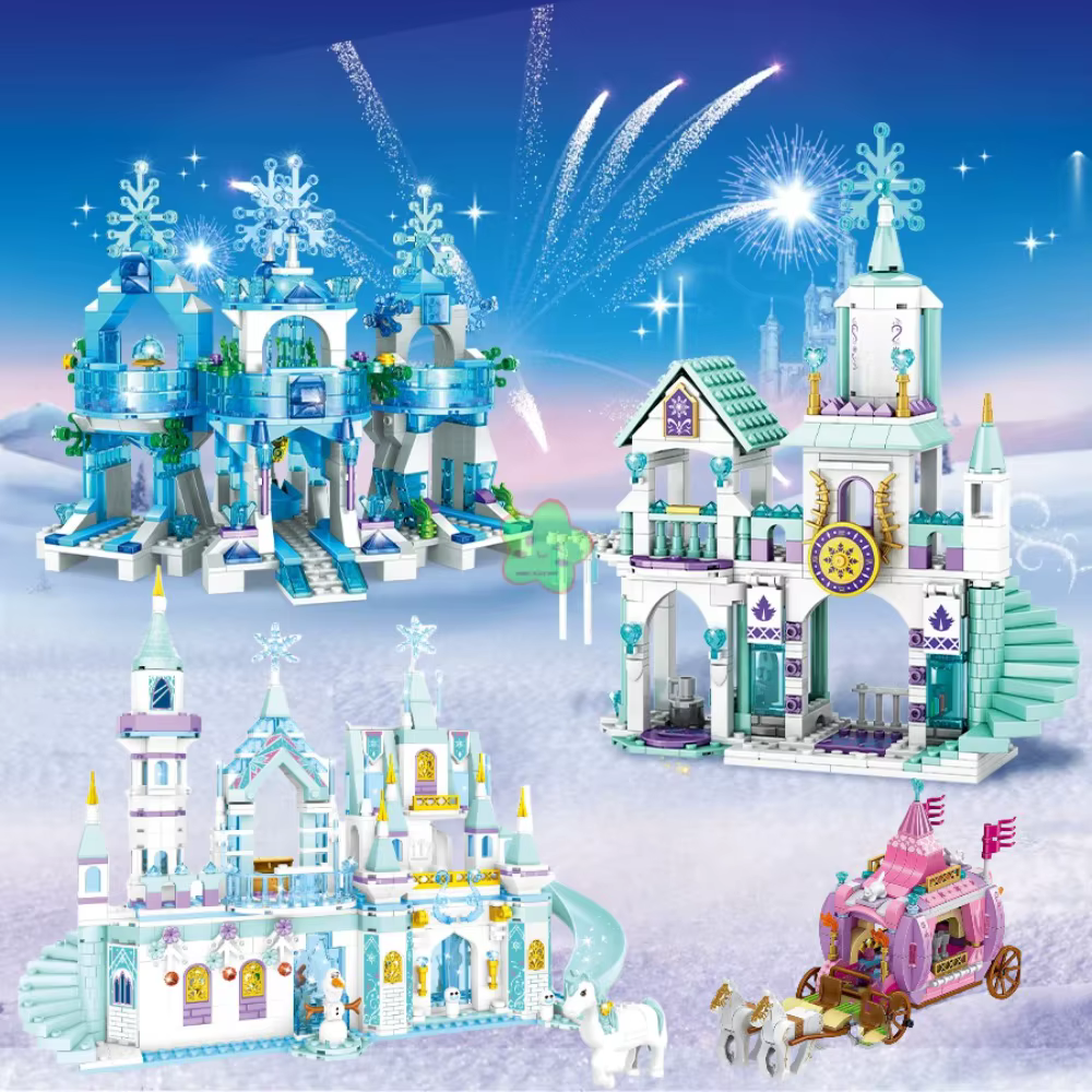 Princess Ice Castle Bricks