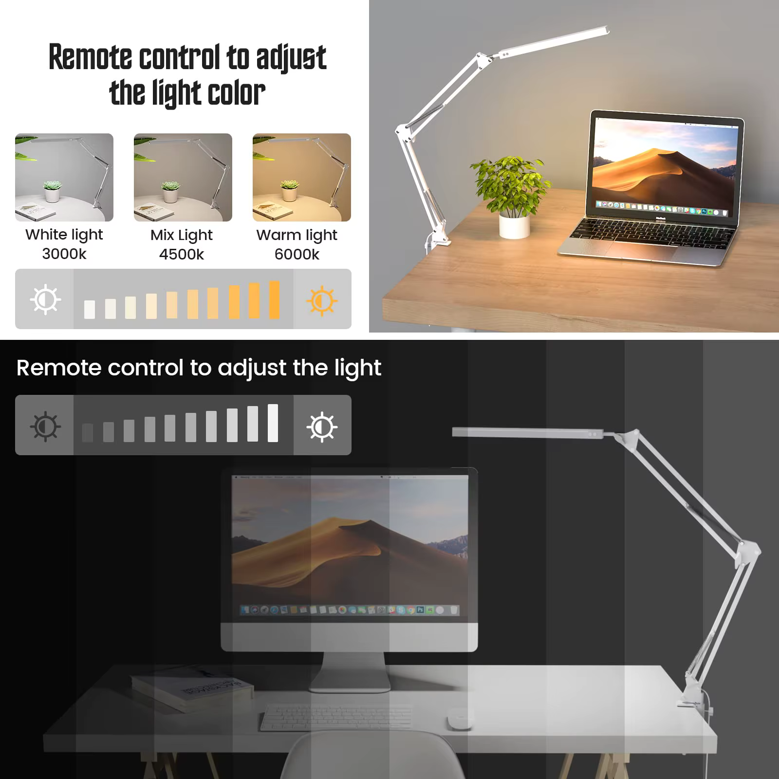 Long-Arm Clamp Desk Lamp — image 4
