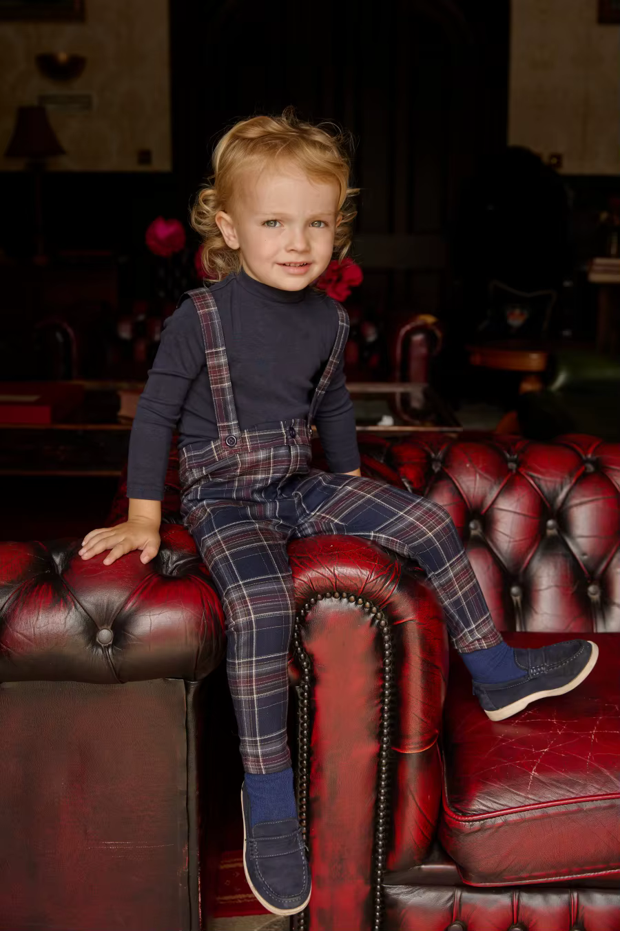 Windsor Collection – Navy Suspender — image 3