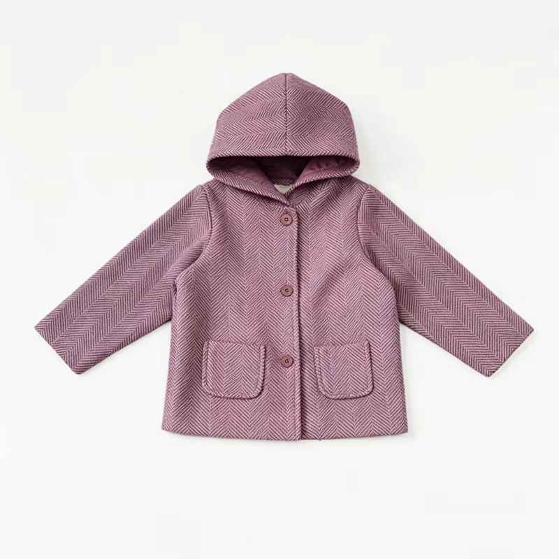 Shabbos Coats – Baby Coat Purple – Ali & Co AW26