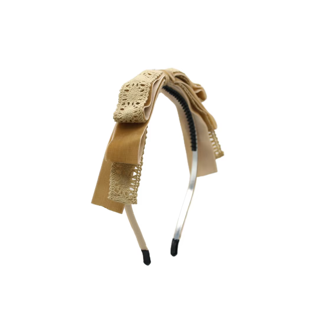 Lace Velvet Bow Headband Headband — image 6