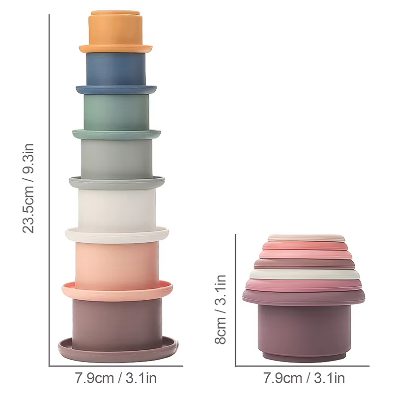 Silicone Stacking Cups — image 6