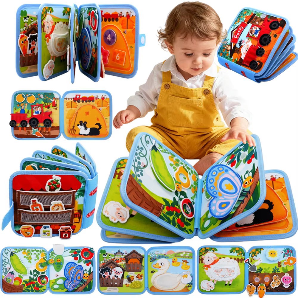 Felt Farm Quiet Book