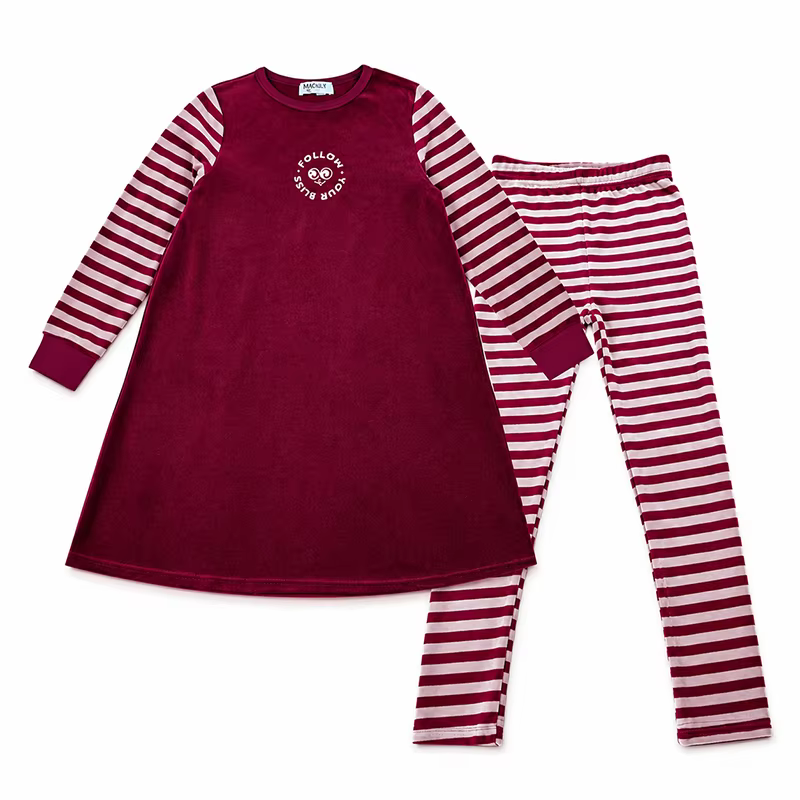 Autumn Pyjama Collection – Girl Dress Set