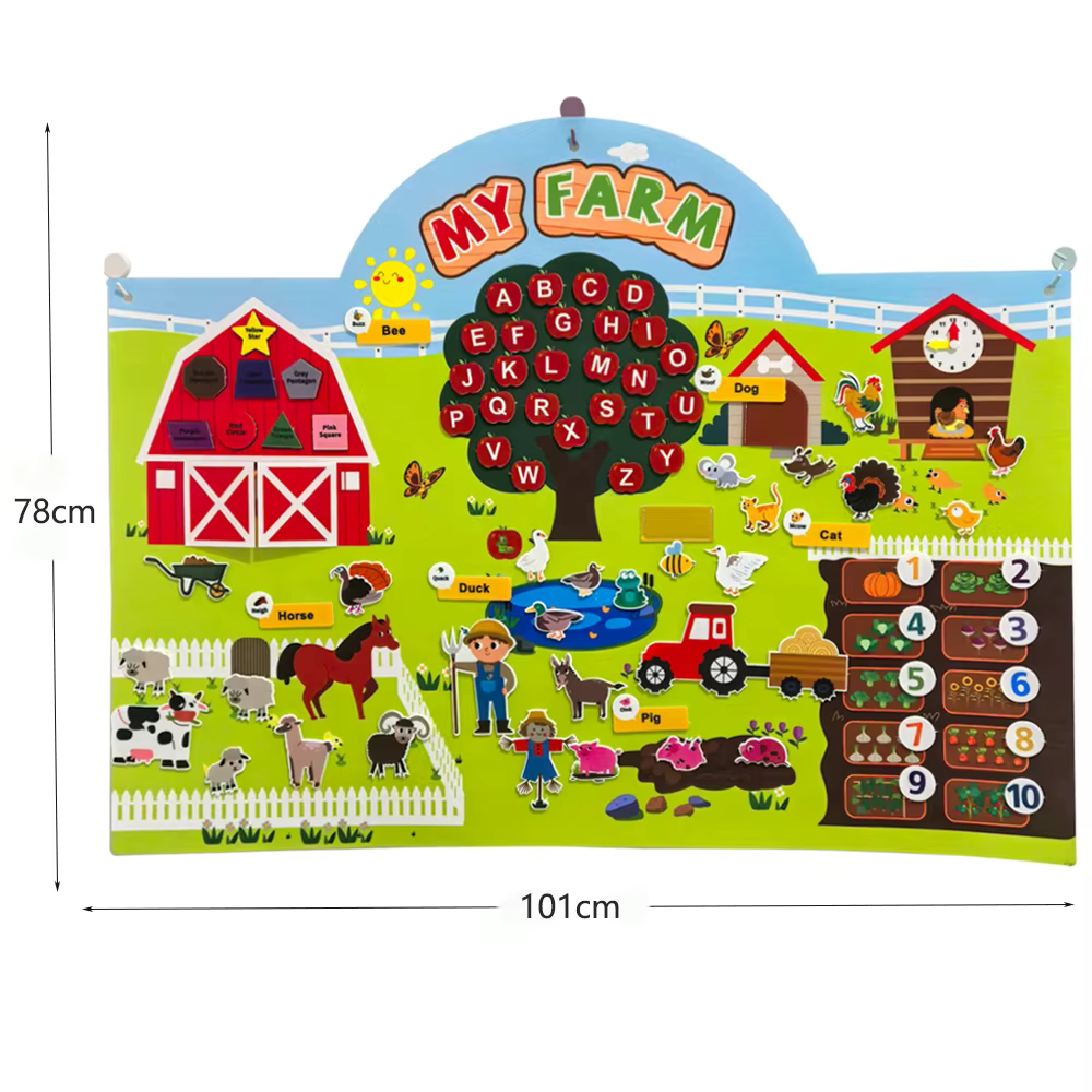 Felt Story Board – My Farm
