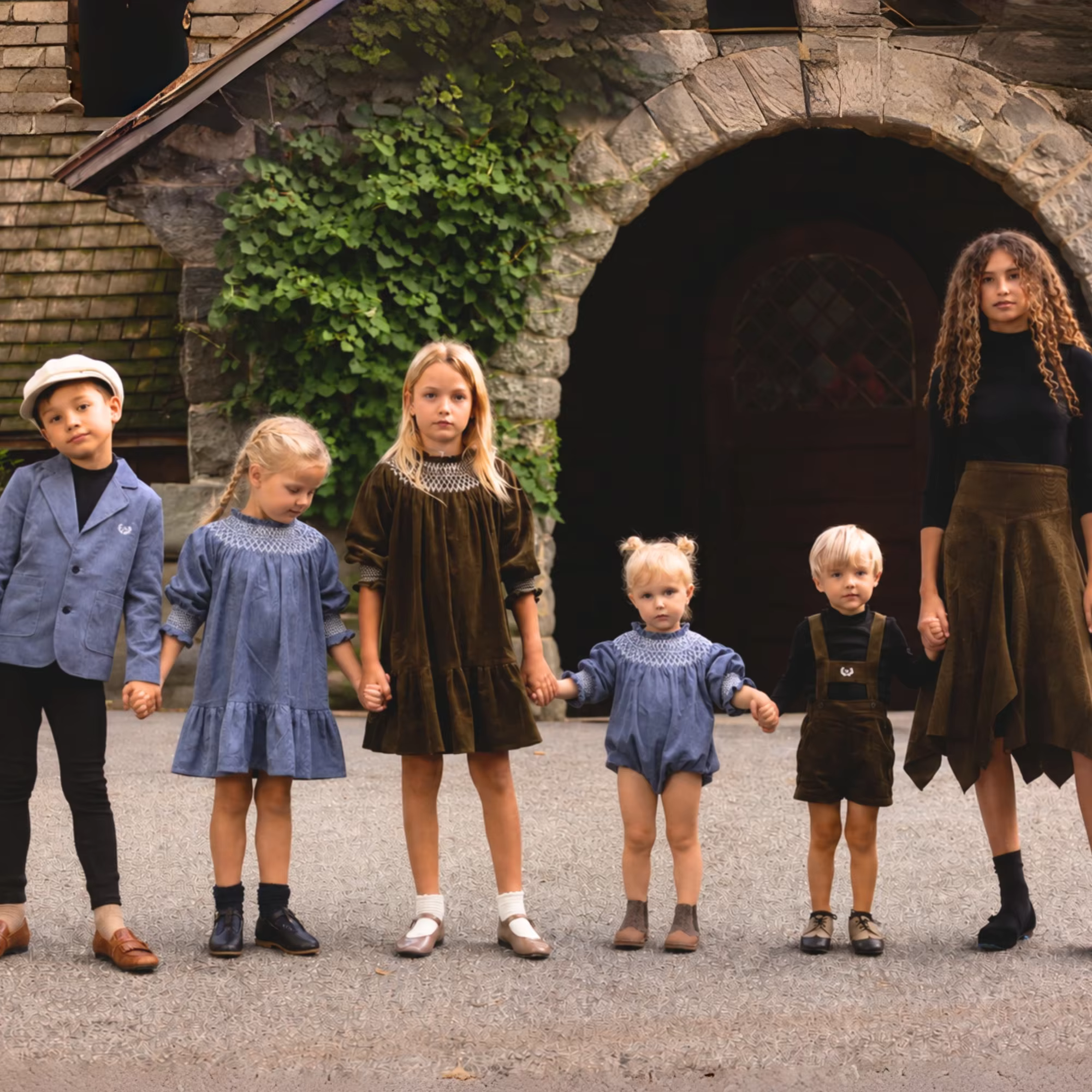 Deep Olive Corduroy Collection – Deep Olive Corduroy Top — image 3